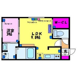 INTEGRAL向新庄の物件間取画像